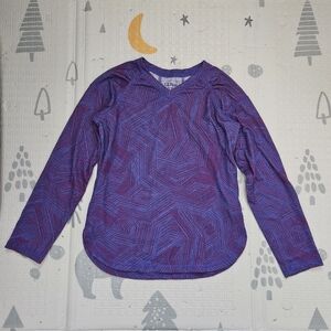L.L. Bean Purple Long Sleeve Tee